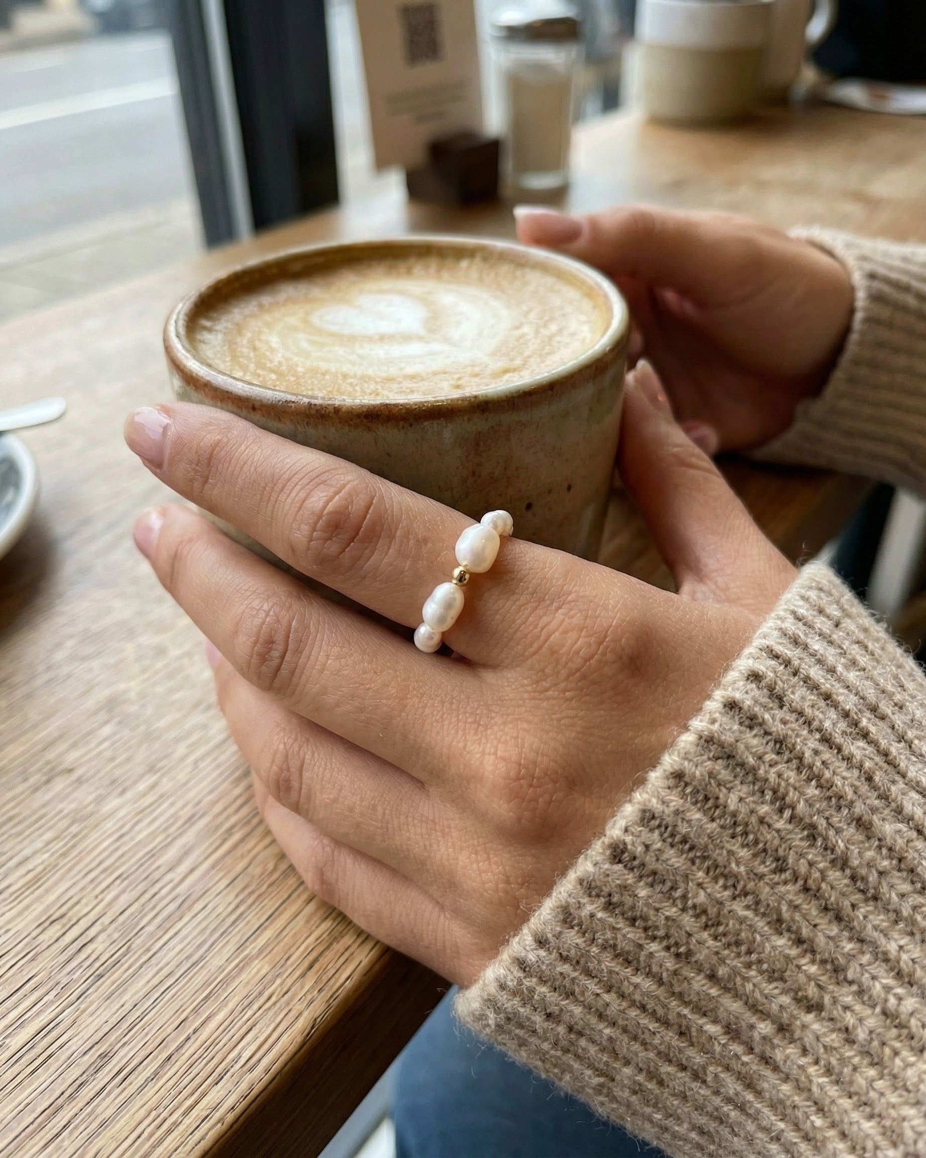 Lucy Baroque Pearl Ring